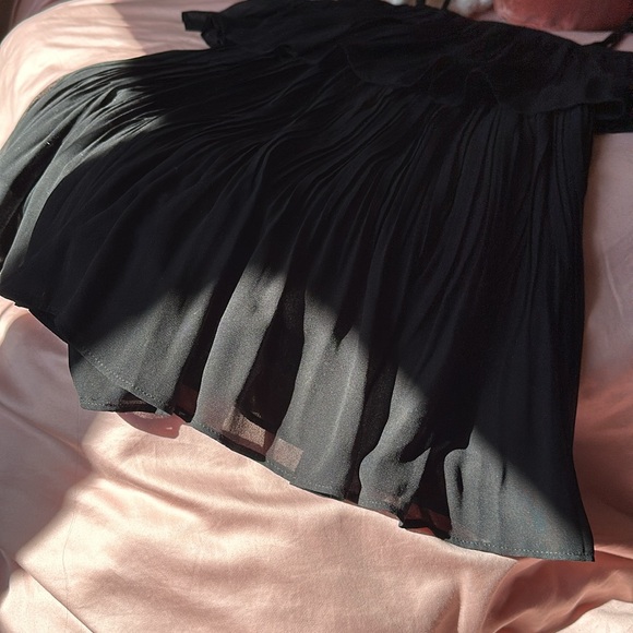 EXLURA Pleated Romper Dress Women size L - Picture 8 of 10